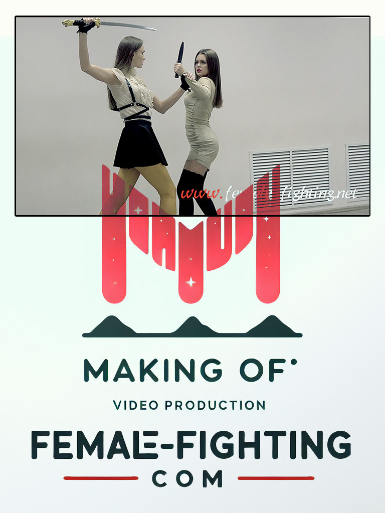 Making of - Knife vs Sword fight - Maya, Zoe - 10:24