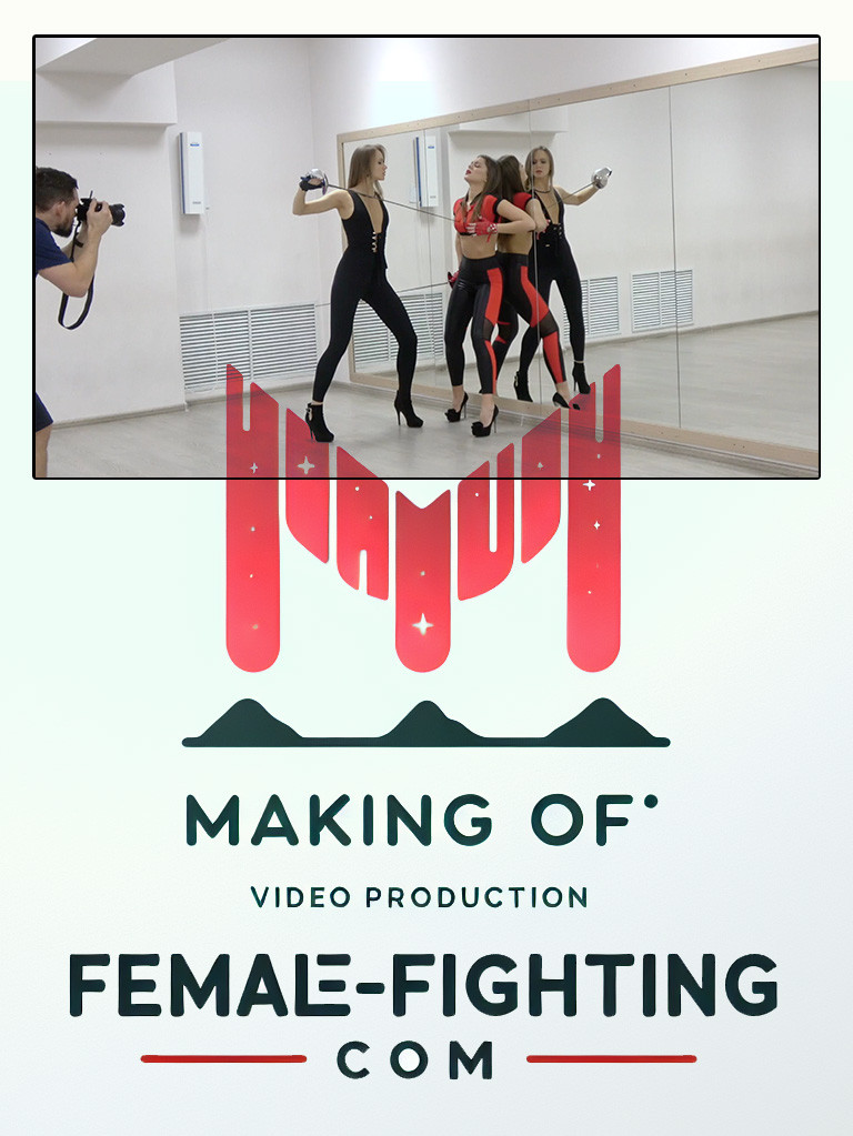 Making of - Maya vs Zoe fencing struggle - FULL HD - 17:21