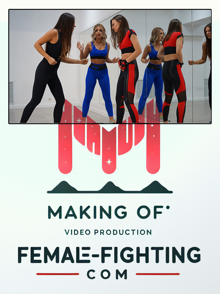 Making of - Fight in GYM - Renee, Zoe, Sabrina - 14:17