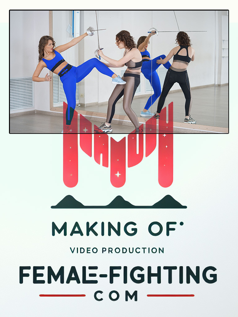 Making of - Fencing athletes - Zoe, Alisha - 14:40