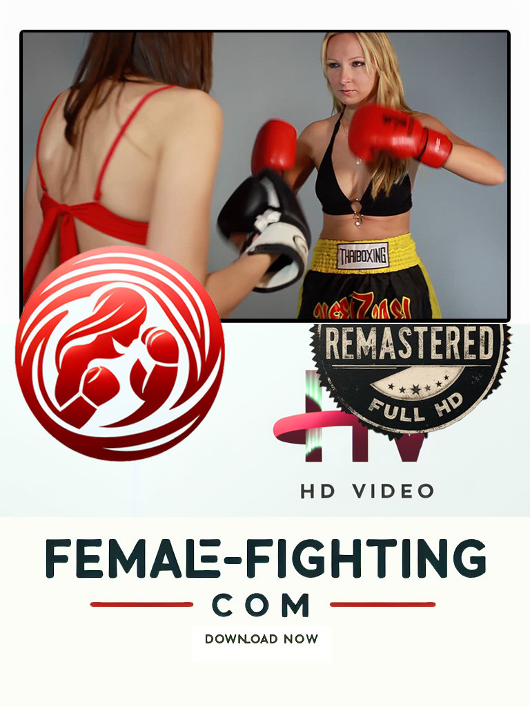 Real boxing, real punching - Marta, Olga - FULL HD - 9:33