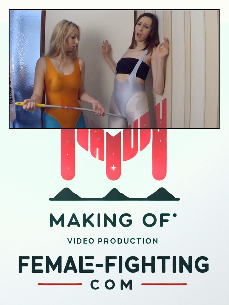 Making of - Marta vs Olga in Stickfight - FULL HD - 18:45