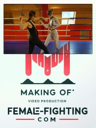 Making of - Stickfight in ring - Renee, Jillian - FULL HD - 11:48