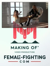 Making of - Fight in studio - Sabrina vs Zoe - FULL HD - 10:44