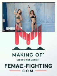 Making Of - Bikini fencing - Fiona and Renee - 13:06