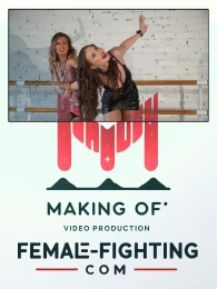 Making of - Fight in mini dresses - Amelie, Tess - 12:07