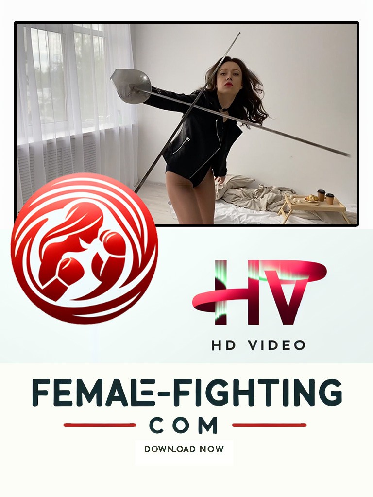 Renee's POV fencing duel - FULL HD - 10:04