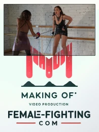 Making of - Fencing duel - Tess vs Amelie - FULL HD - 10:05