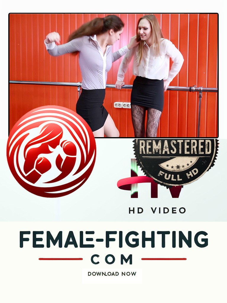 Secretaries Brawl - Stella vs Lexxi - FULL HD - 6:36