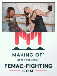 Making of - Fencing duel in studio - Tess, Amelie - 13:32