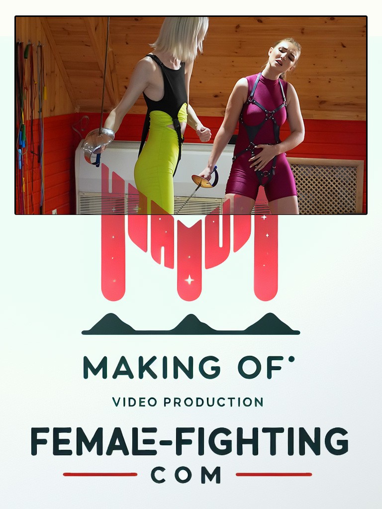 Making of - Fencing in GYM - Vera, Tess - 11:02