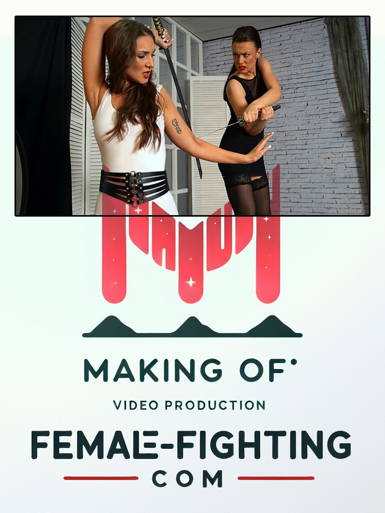Making of - Sword duel in dresses - Tess, Renee - 8:45