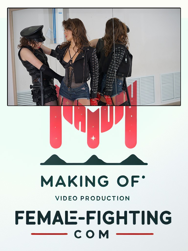 Making of - Domination fight - Alisha, Zoe - FULL HD - 9:48