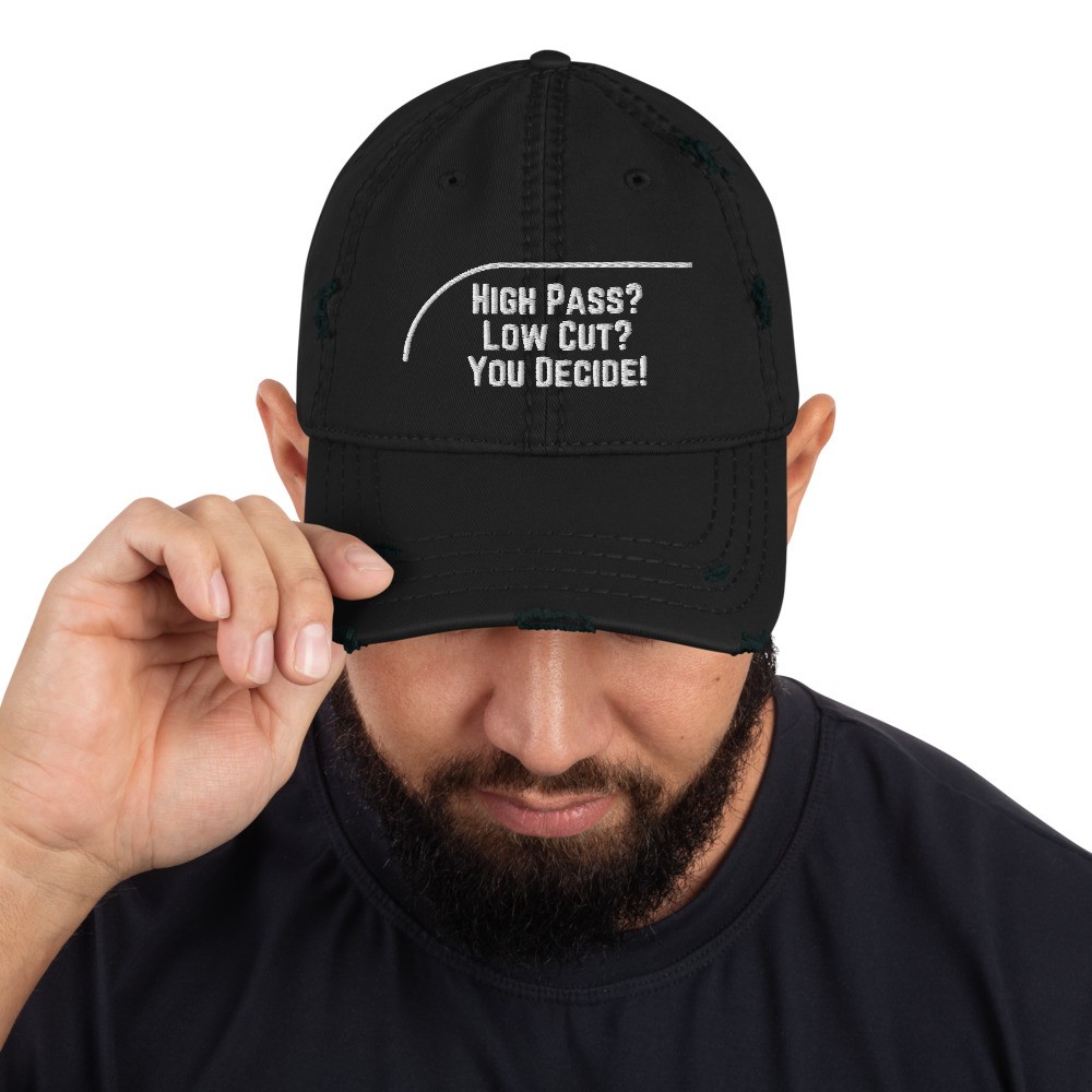 Lo-Cut Distressed Hat