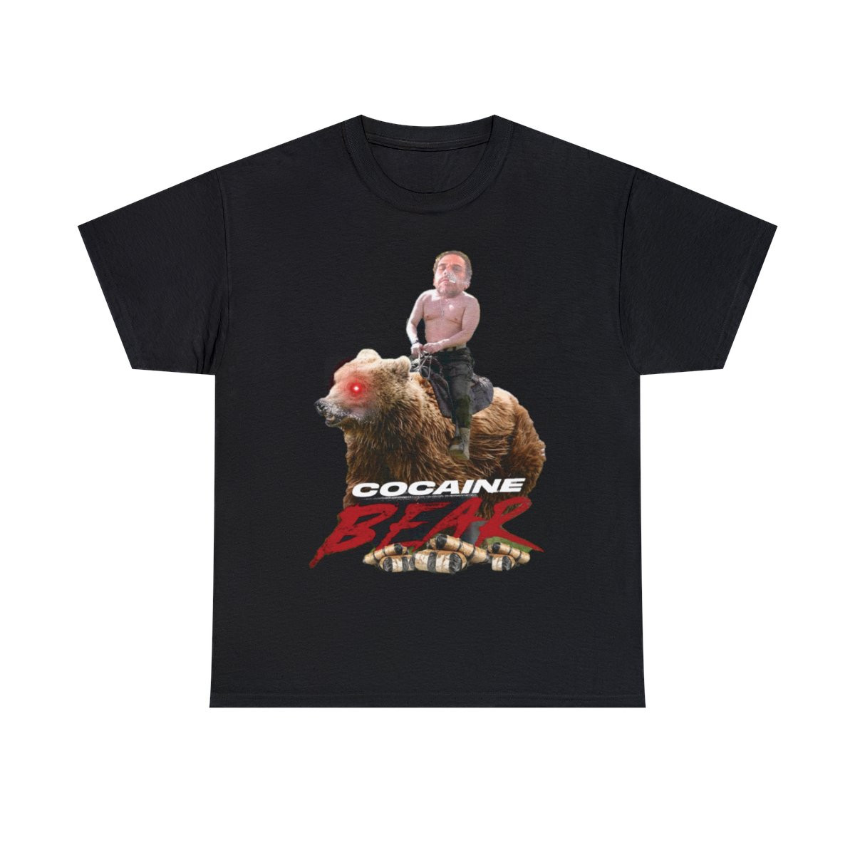 Cocaine Hunter Unisex Heavy Cotton Tee