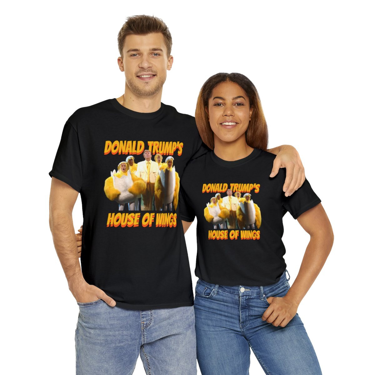 Trump's House Of Wings Unisex Heavy Cotton Tee