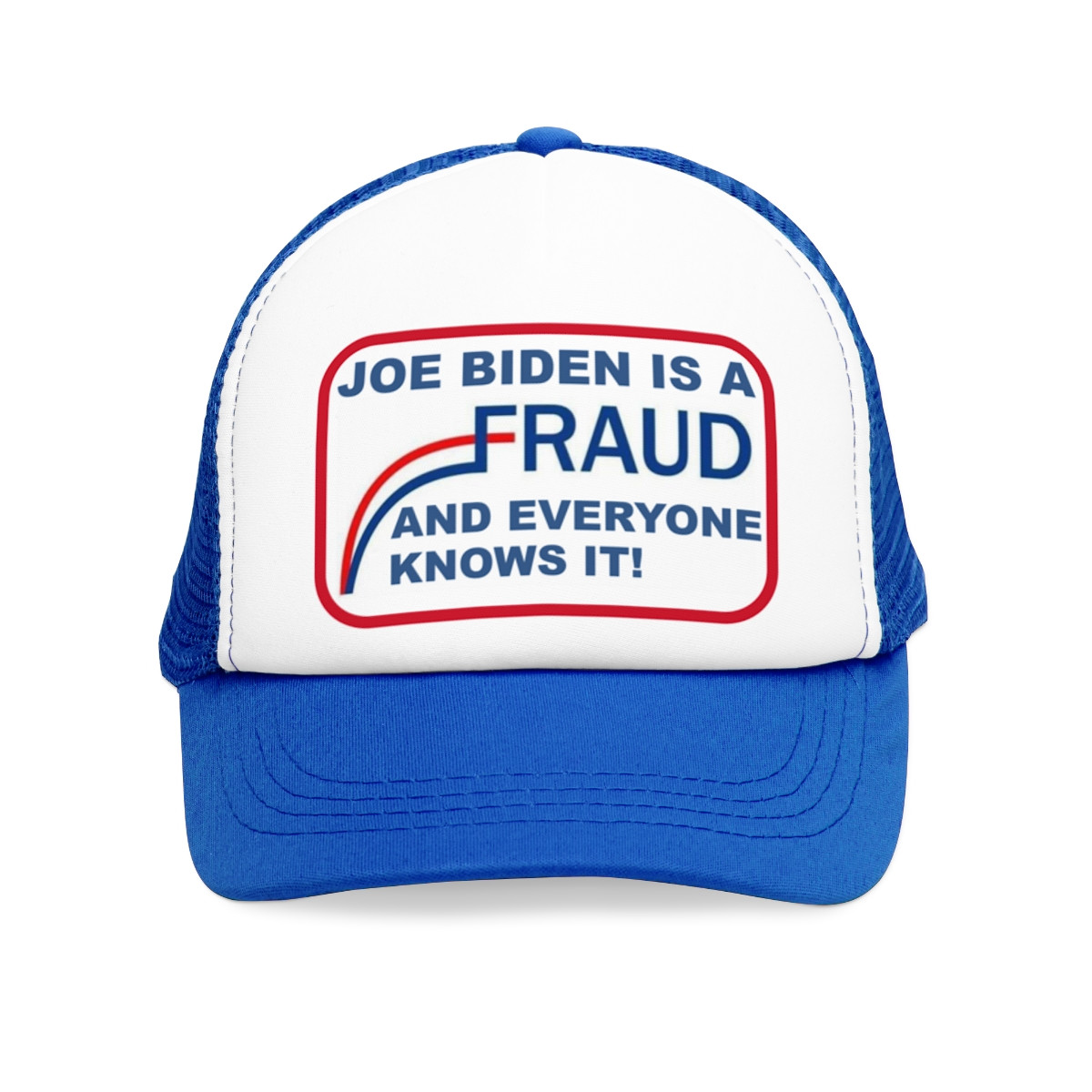 Joe Biden Is A Fraud Mesh Cap