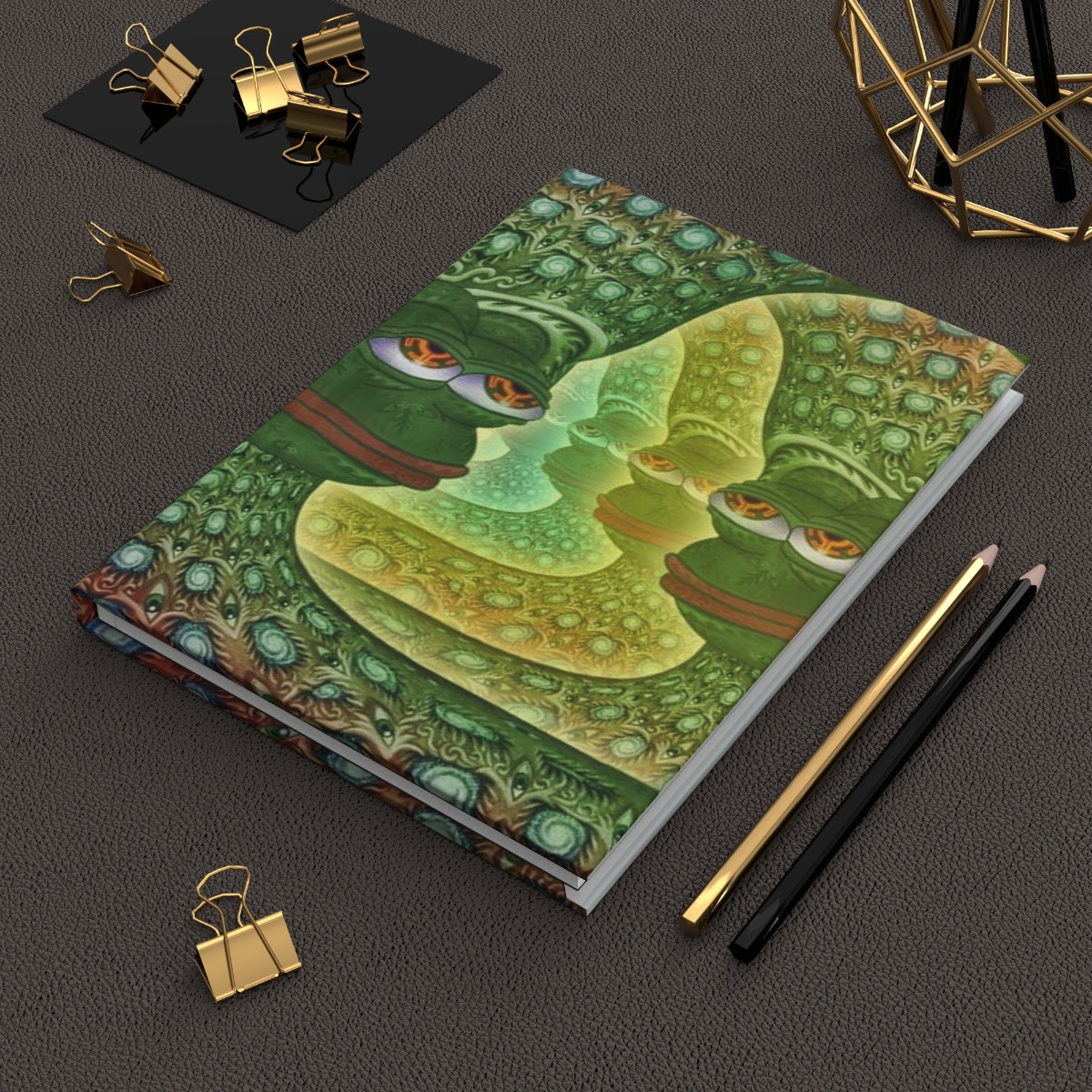 Pepedelic Hardcover Journal Matte