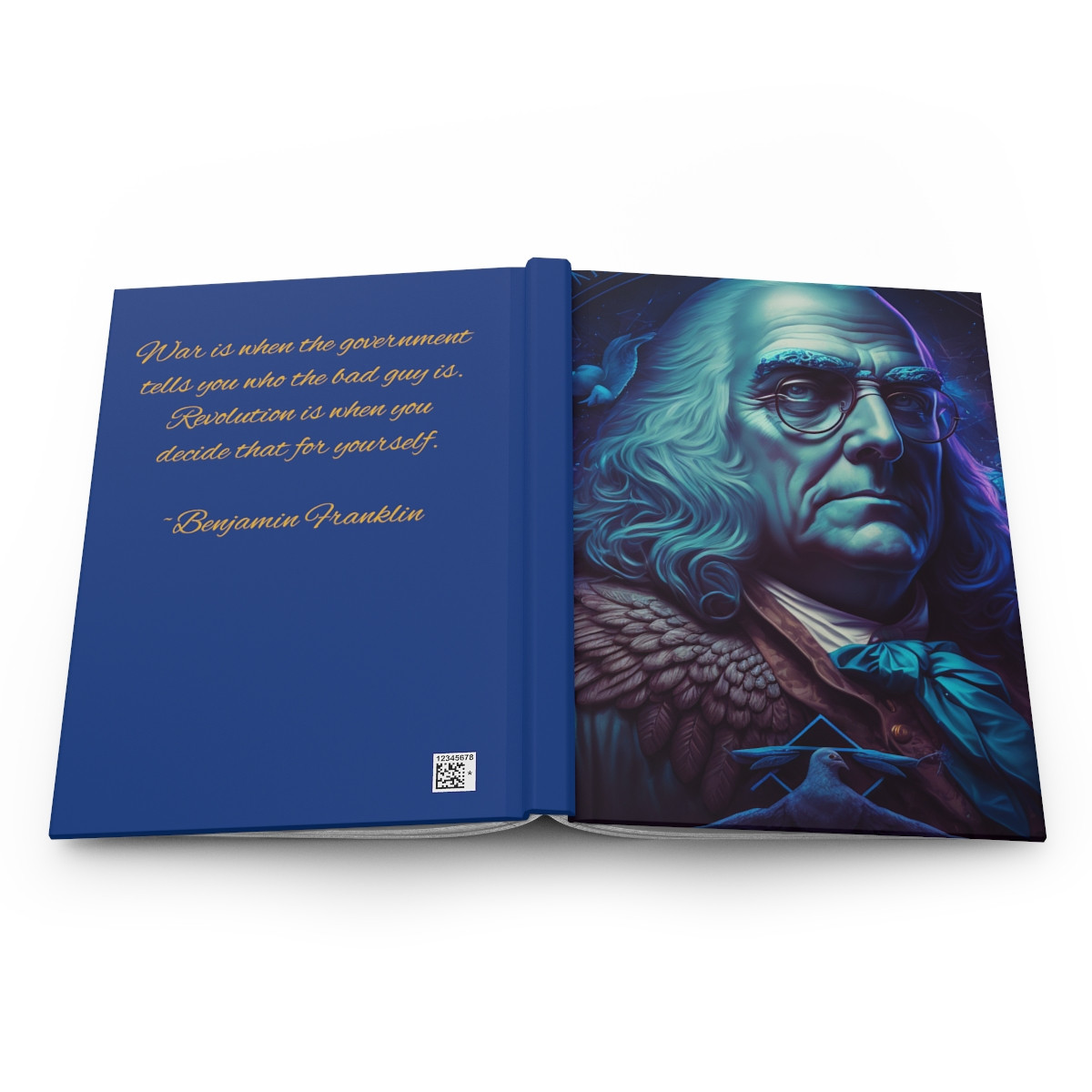 Ben Franklin Hardcover Journal Matte