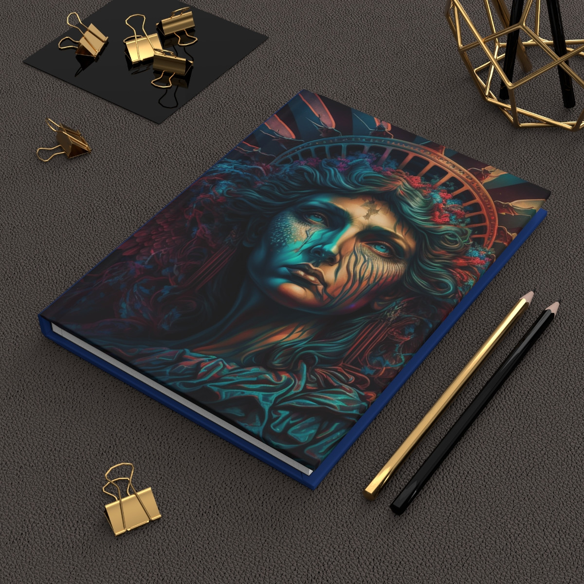 Lady Liberty Hardcover Journal Matte