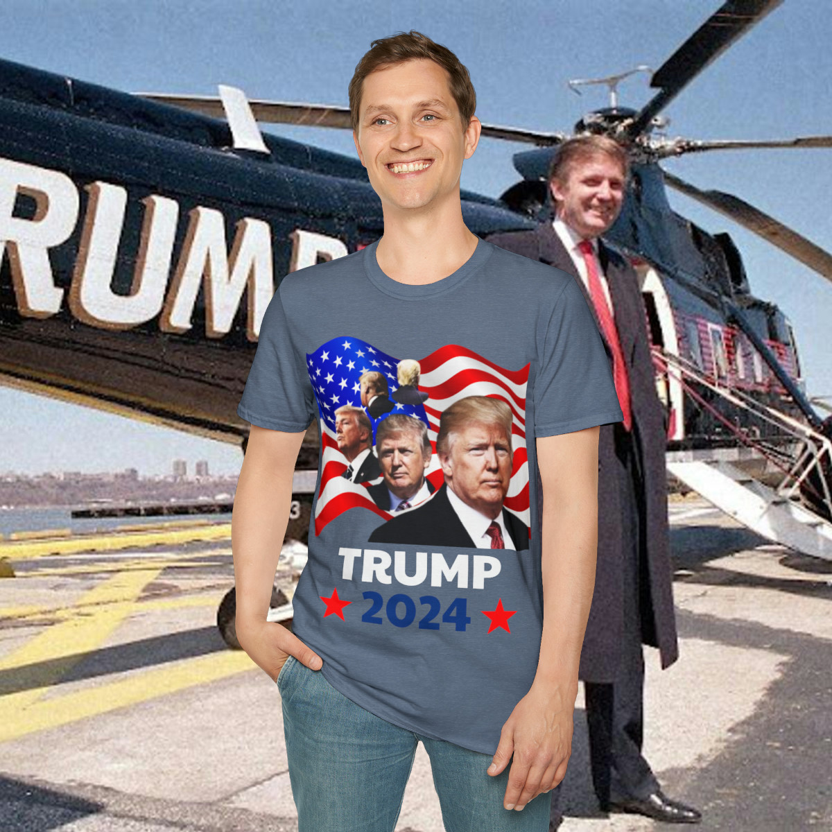 Trump America Unisex Softstyle T-Shirt