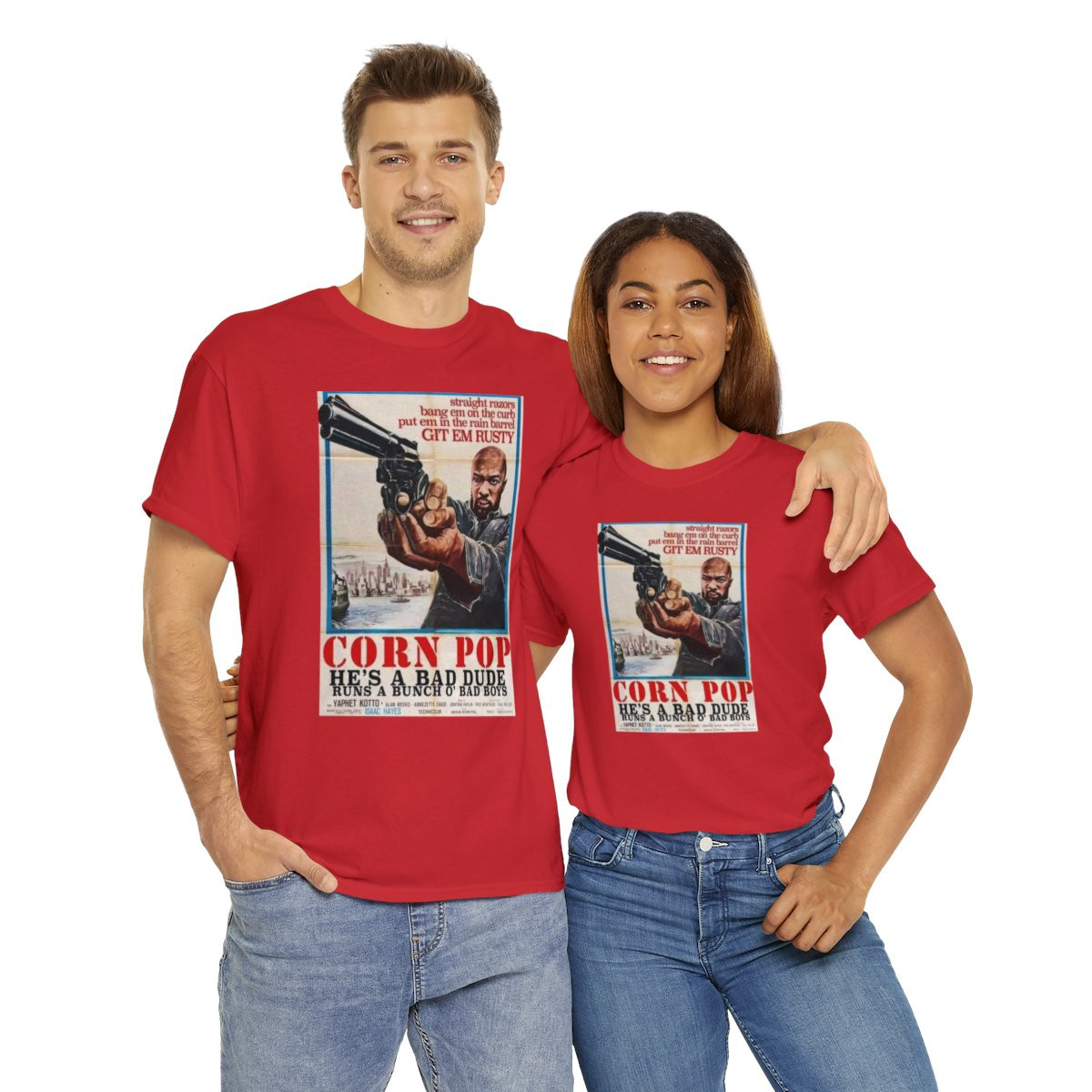 Corn Pop Bad Dude Unisex Heavy Cotton Tee
