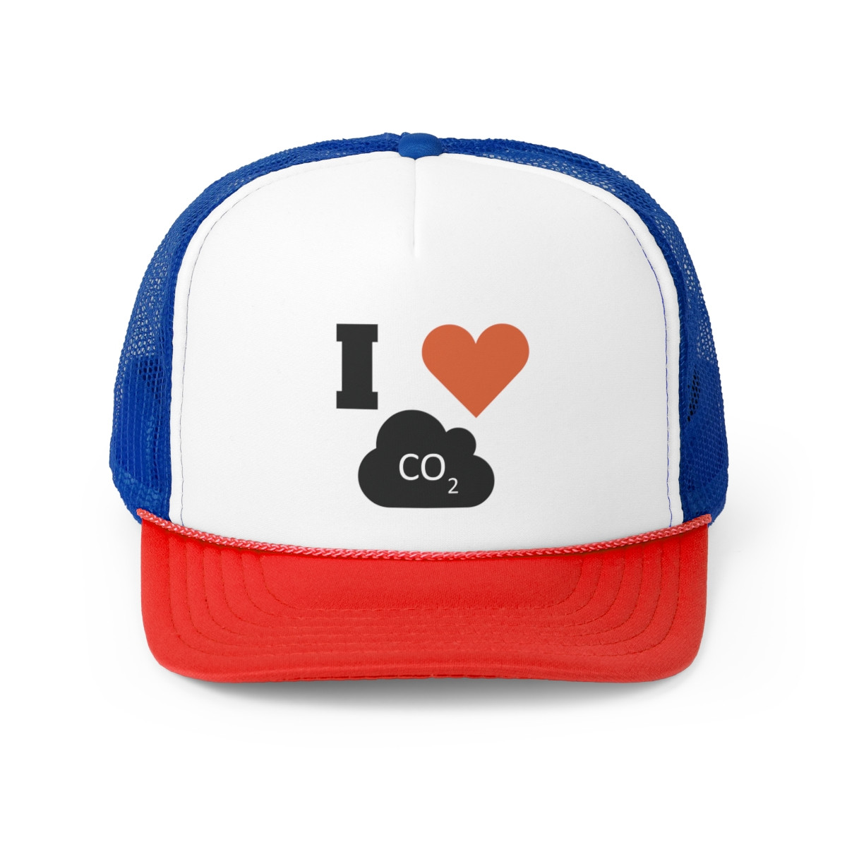 I Heart CO2 Trucker Caps