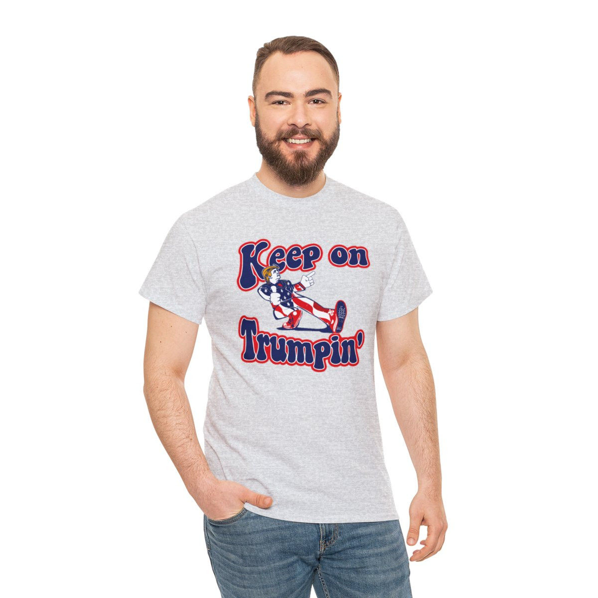 Keep On Trumpin' Unisex Heavy Cotton Tee