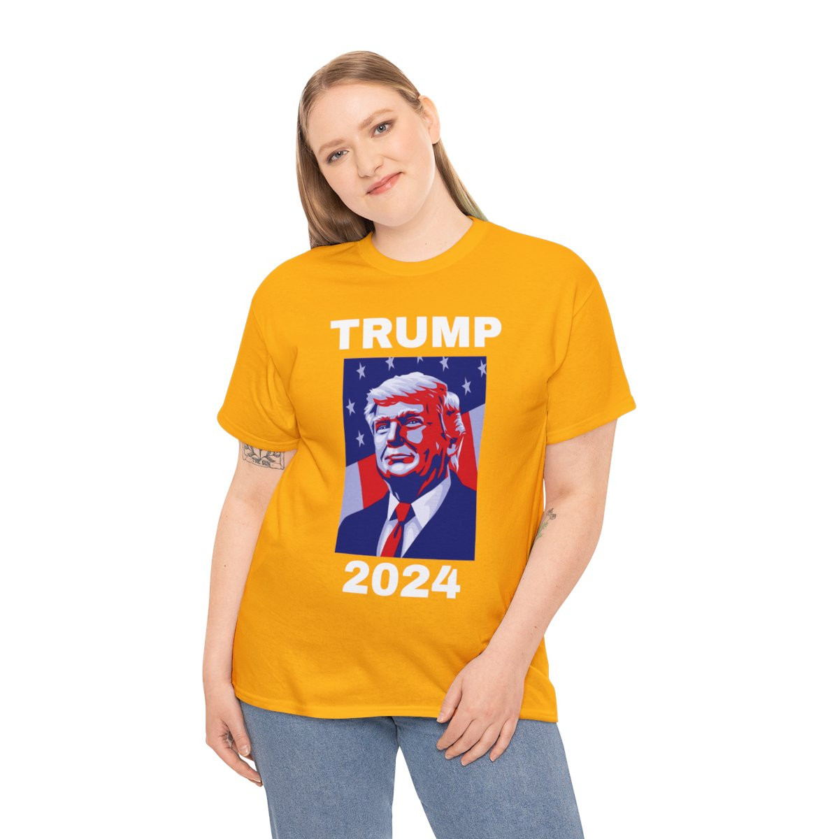 Trump 2024 Heavy Cotton Tee