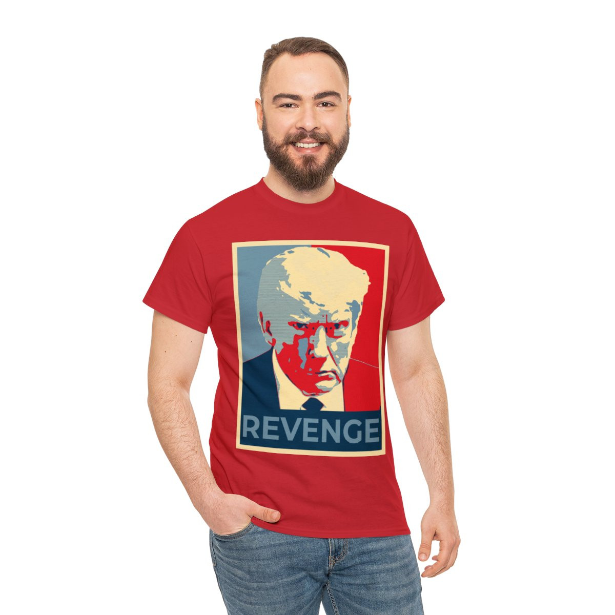 Trump 2024 Revenge Heavy Cotton Tee
