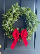 Juniper Joy Wreath - 24” Pre-order for the Tour of Homes! ⭐️🌲