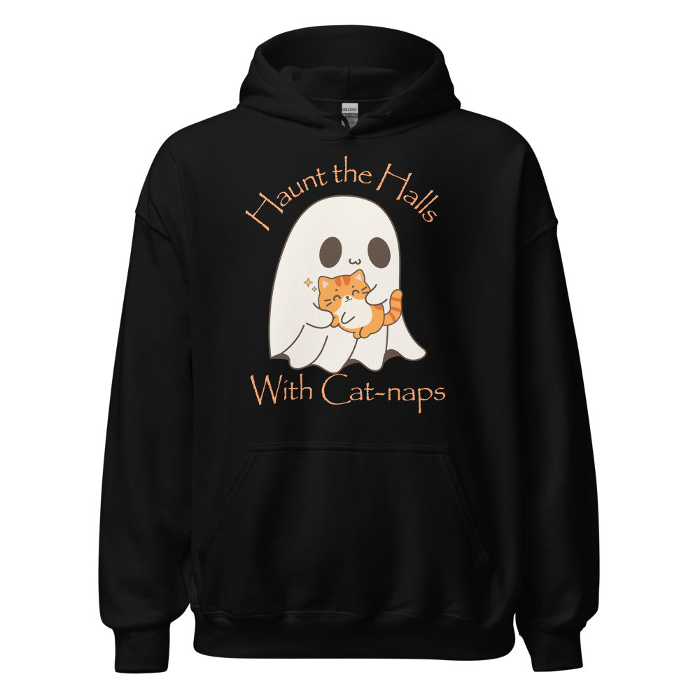 Haunt The Halls With Cat-naps Unisex Hoodie