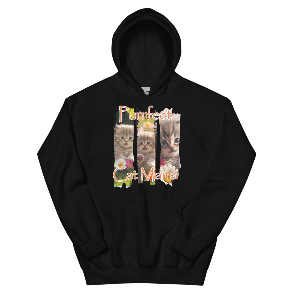 Purrfect Cat Mama Unisex Hoodie