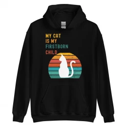 My Cat Is My Firstborn Child Unisex Hoodie
