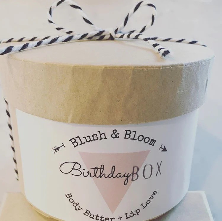 Blush And  Bloom Birthday Box