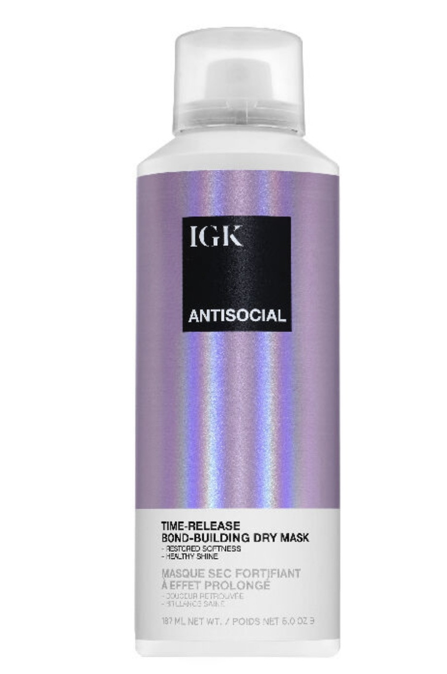 IGK Antisocial Overnight Bond Building Hair Mask