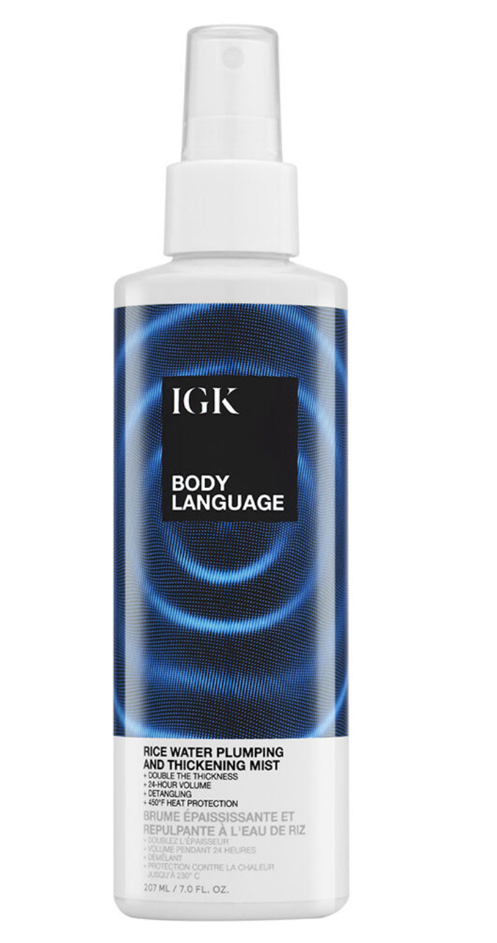 IGK Body Language Rice Water Plumping and Thickening Mist