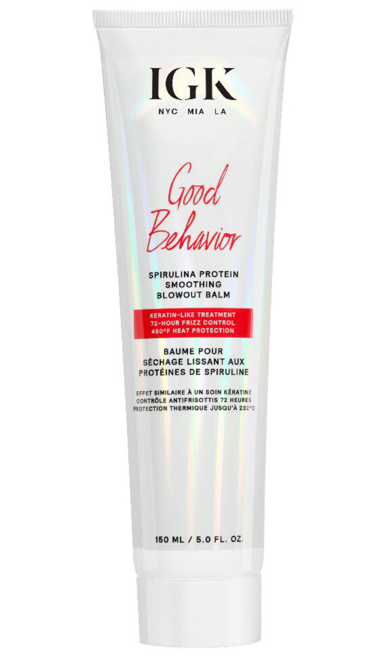 IGK Good Behavior Spirulina Protien Anti-Frizz Smoothing Blowout Balm