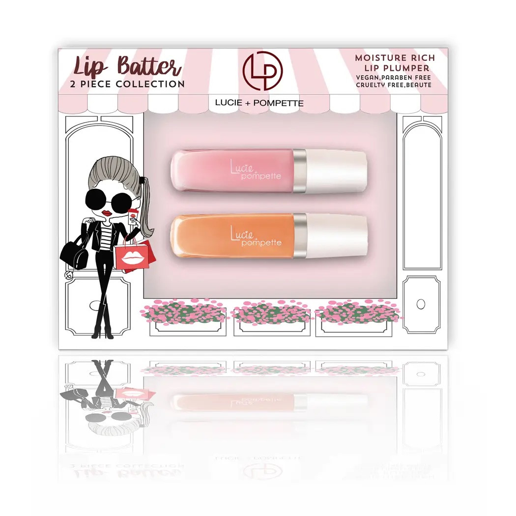 Lucie + Pompette Lip Batter Collection
