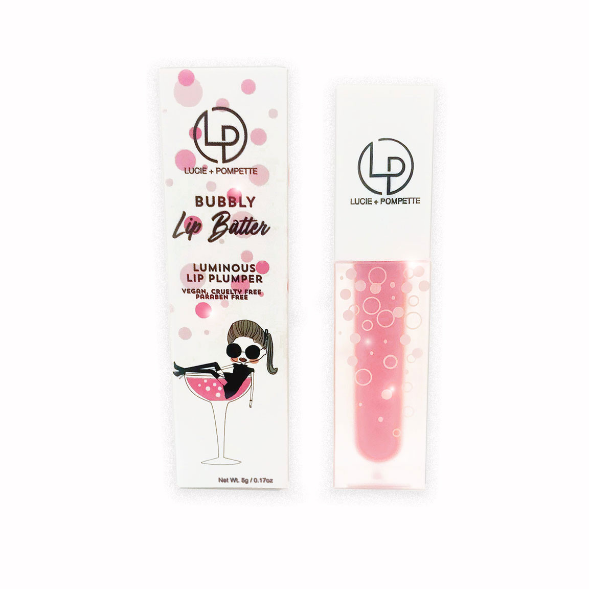 Lucie + Pompette Bubbly Lip Batter