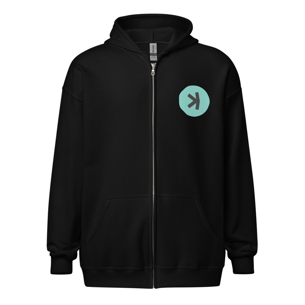 Unisex heavy blend zip hoodie Kaspa