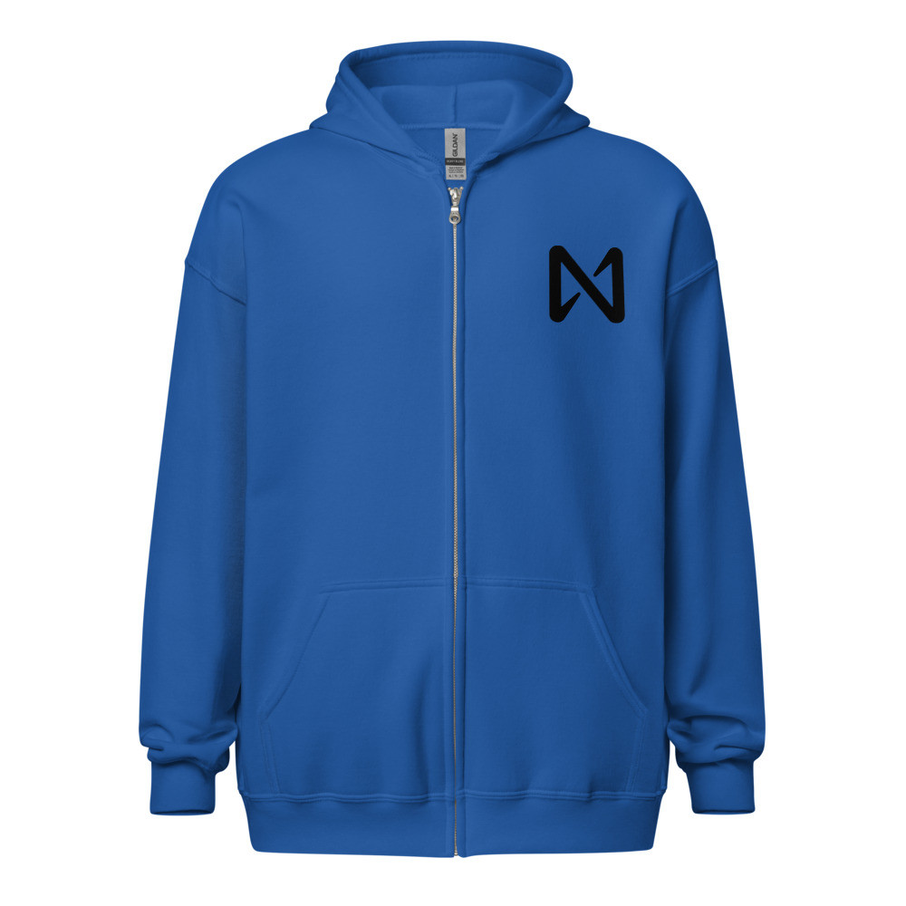 Unisex heavy blend zip hoodie Near protocol