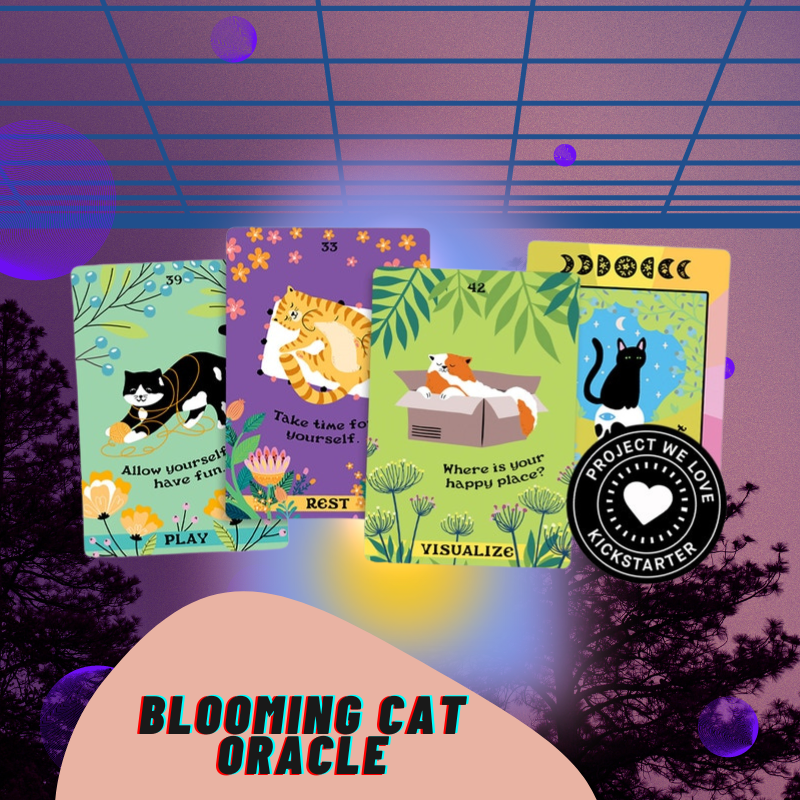 Blooming Cat Oracle Deck