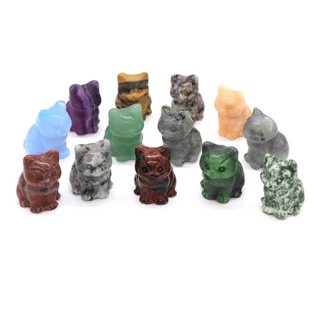 Cat Crystal 1.2"