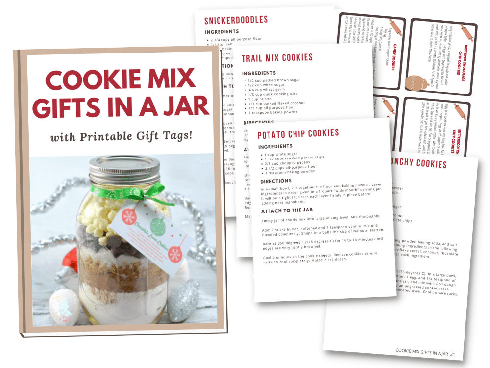 Cookie Mix Gifts in a Jar