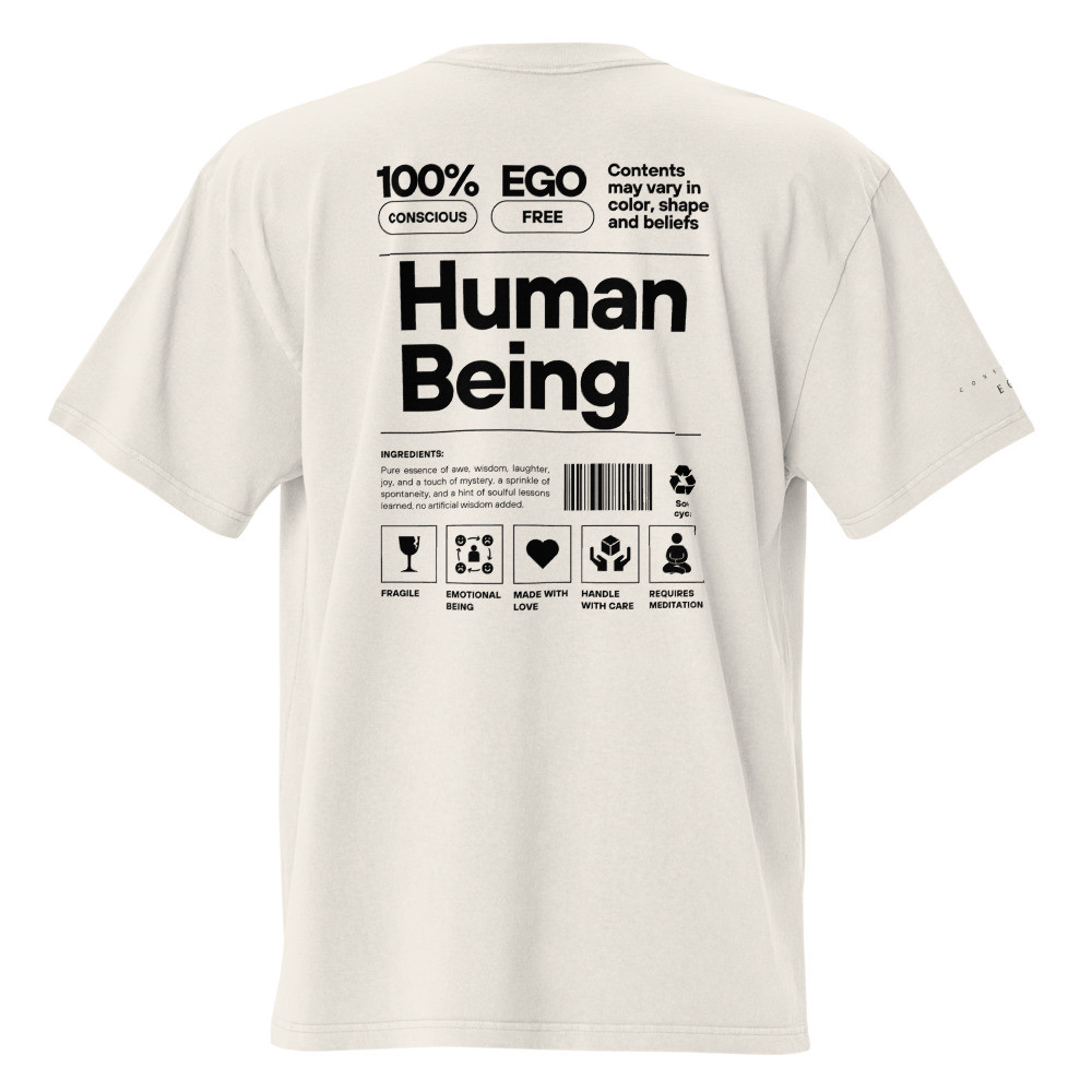 Human Being - Oversized T-shirt