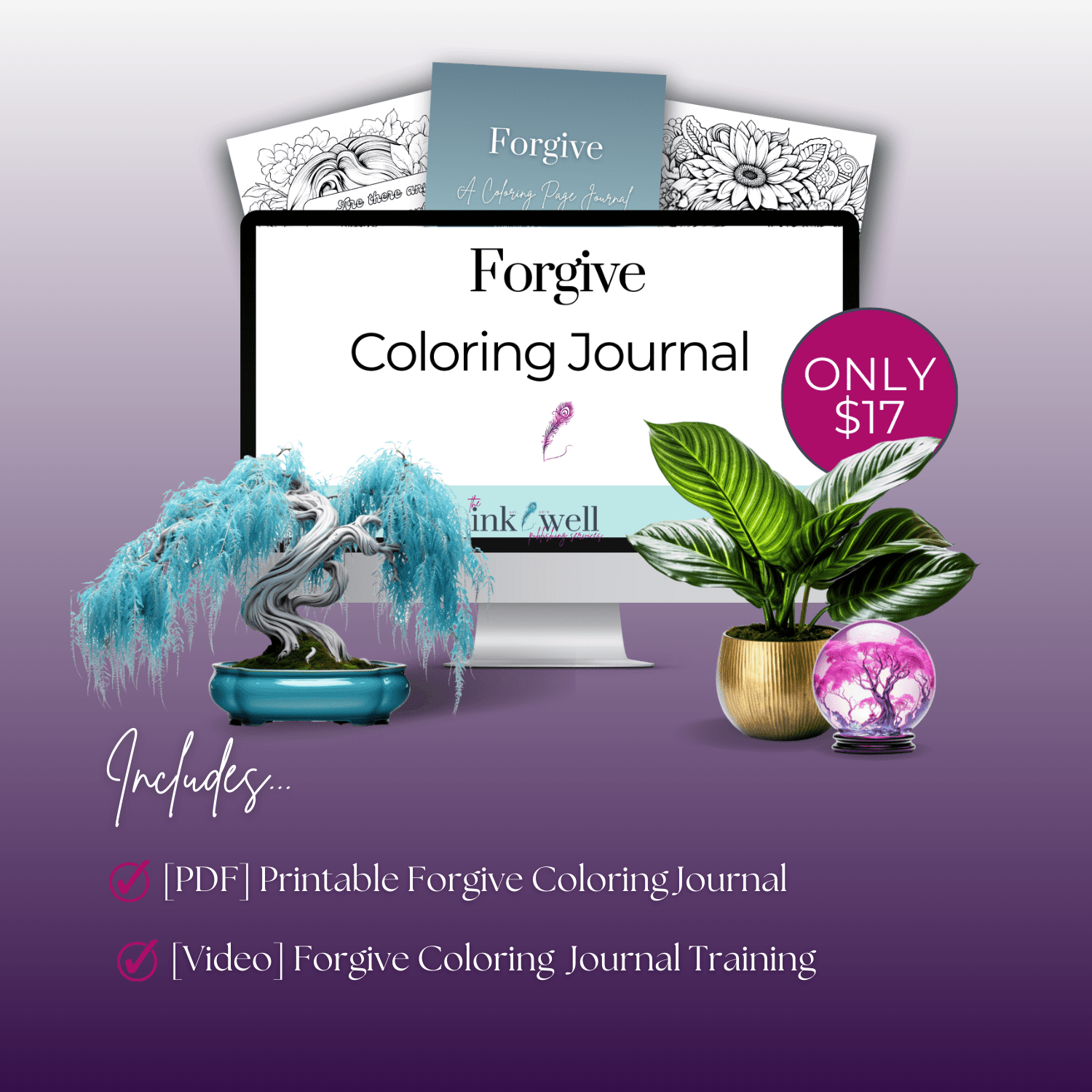 Forgive - A Coloring Journal