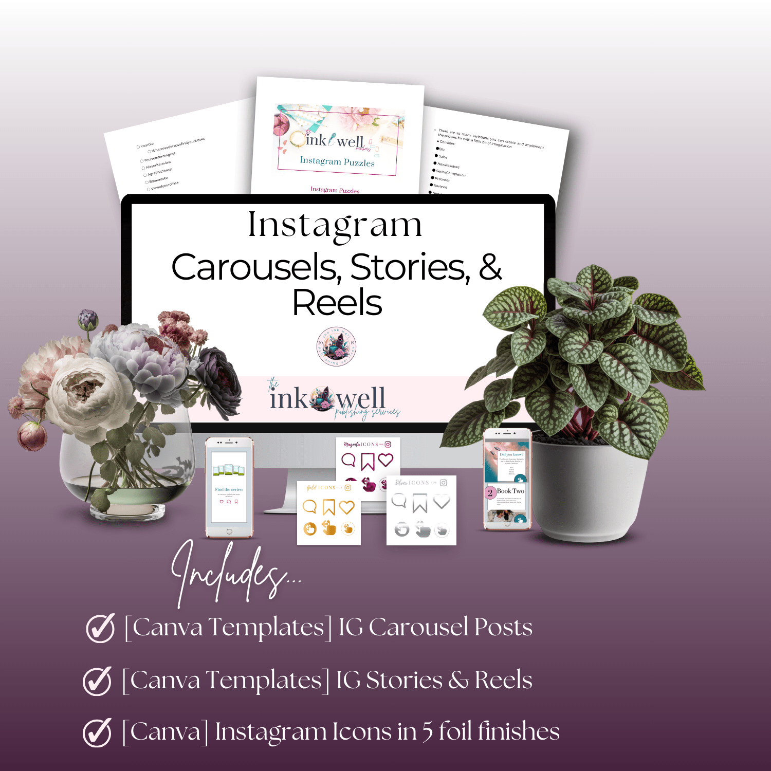 Instagram Carousels, Stories, & Reels.