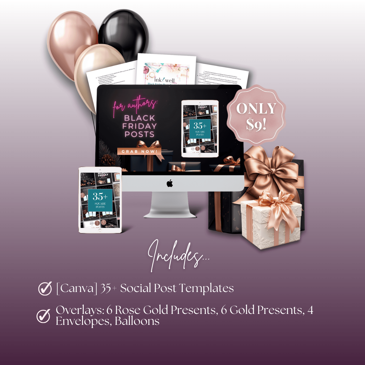 Black Friday-Cyber Monday Posts for Authors