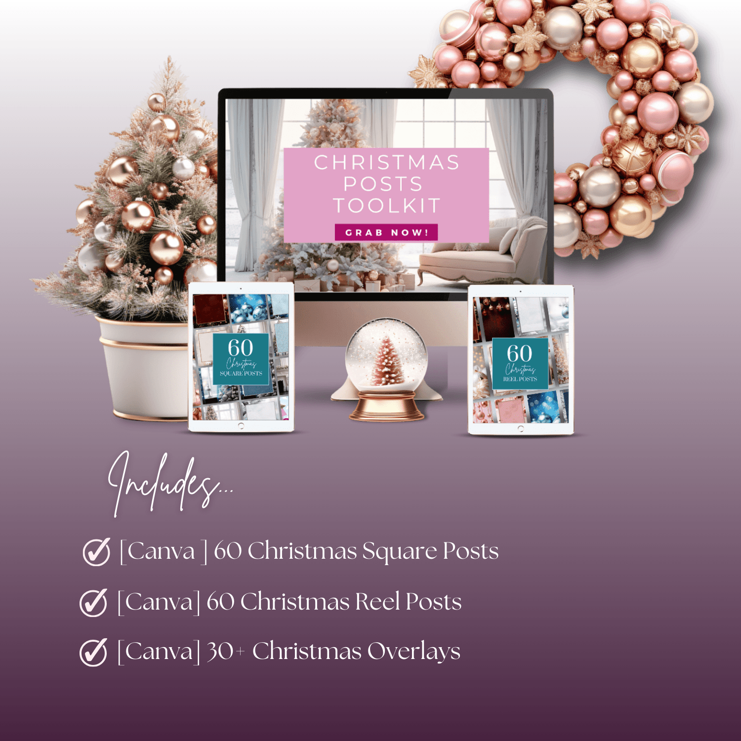 Christmas Posts Toolkit